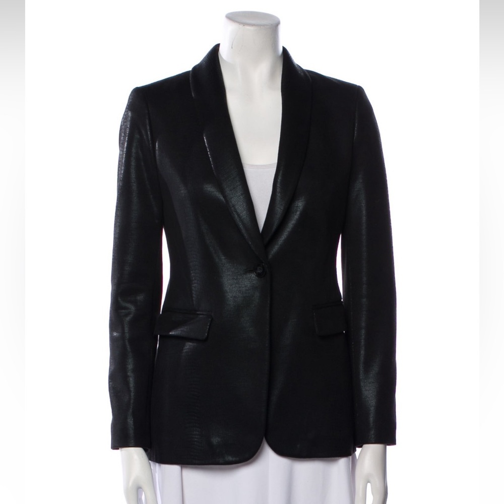 Alice + Olivia Black Blazer Size 4 EUC